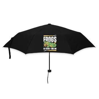 Frogs My Night Time Gig Tadpole Tree Frog - Parapluie standard - noir - Devant