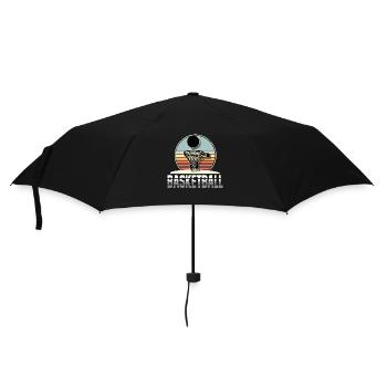 Basketball basketball players - Umbrella (small) - black - Front