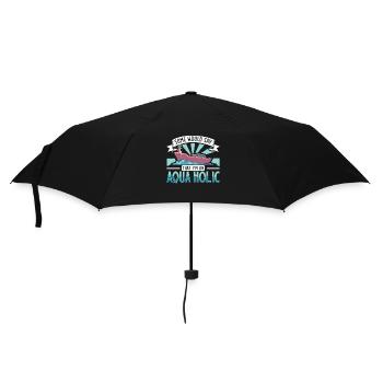 Boating Dad Boat Captain Pontoon Sailor Cruising - Umbrella (small) - black - Front
