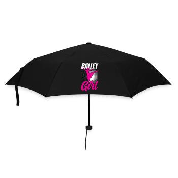 Ballet Girl Mama Dancer Ballerina Ballet - Umbrella (small) - black - Front