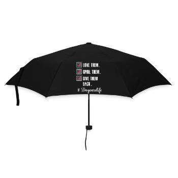 Liebe Kindertagesstätte Erzieherin Erzieherin - Regenschirm (klein) - Schwarz - Vorne