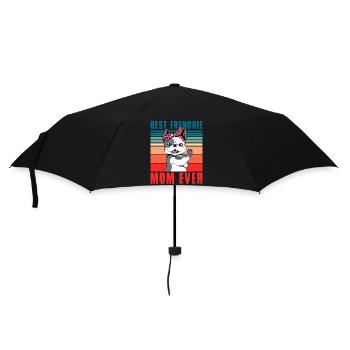 Meilleure Frenchie Mom Ever Bulldog - Parapluie standard - noir - Devant