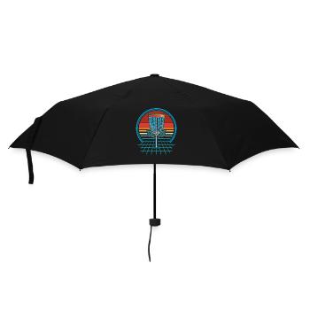 Disc Golfer Disc Golfer Sport Throwing - Umbrella (small) - black - Front