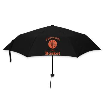 J'peux pas j'ai Basket-cadeau drôle - Parapluie standard - noir - Devant