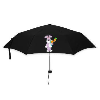 Bulles de savon Bunny - Parapluie standard - noir - Devant