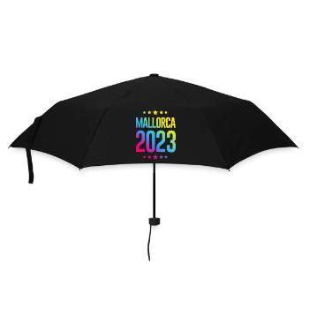 Mallorca 2023 - Umbrella (small) - black - Front