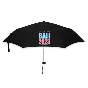 Bali 2023 - Regenschirm (klein) - Schwarz - Vorne