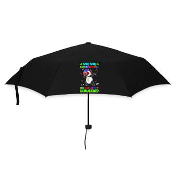 School enrollment Back to School School Child Gift - Umbrella (small) - black - Front