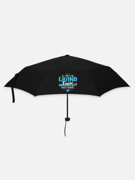 Je Vais Être Grand Frère 2023 | futur Grand Frère - Parapluie standard - noir