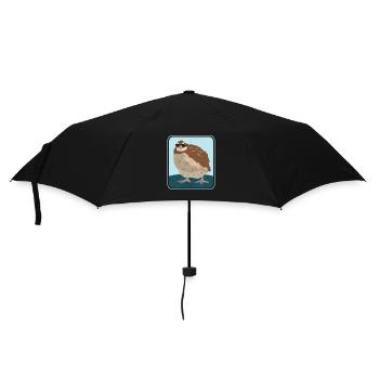 Quail Quail Breeder | Quail Keeping Gift - Umbrella (small) - black - Front