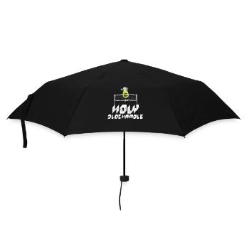 Heilige Blockamole Volleyball Avocado - Regenschirm (klein) - Schwarz - Vorne