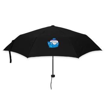 Croisière mignonne Kawaii Croisière - Parapluie standard - noir - Devant