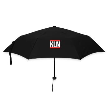 Kölnerin Kölner Köln - Regenschirm (klein) - Schwarz - Vorne