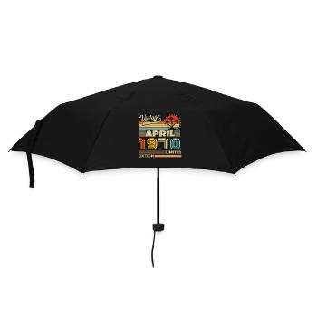 April 1970 Anniversary April 1970 April - Umbrella (small) - black - Front