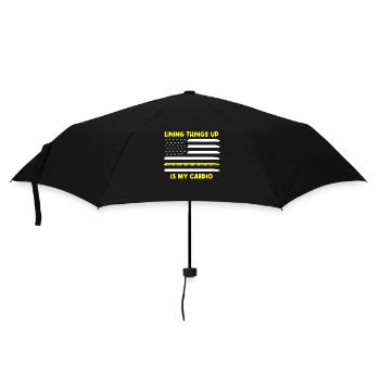 Bodenleger, Fliesenleger, Fliesenleger - Regenschirm (klein) - Schwarz - Vorne