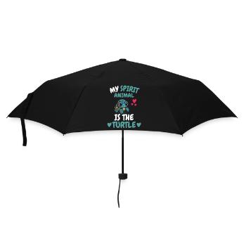 My Spiritual Animal Gift Ocean Turtle - Umbrella (small) - black - Front