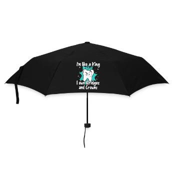 I Own Bridges And Crowns Dental Laboratory Dental Laboratory - Umbrella (small) - black - Front
