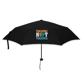 Musical Theatre Not Theater Loves Broadway Musical - Umbrella (small) - black - Front