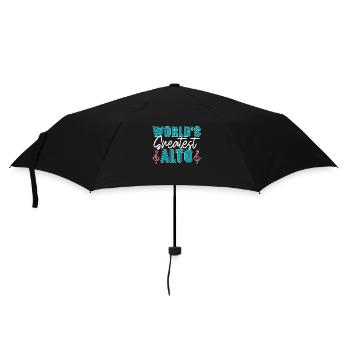 Musical Theatre World's Greatest Alto Loves Drama - Umbrella (small) - black - Front