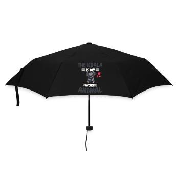Animal préféré Australie Animal Gift Zoo Koala - Parapluie standard - noir - Devant