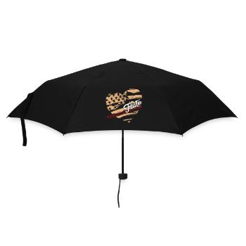 Flute Flute Flag - Umbrella (small) - black - Front