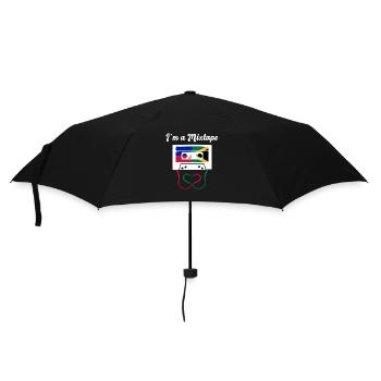 Haiti Haitianer Jamaika Kombination I Geschenk - Regenschirm (klein) - Schwarz - Vorne