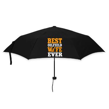 Meilleure femme de champ pétrolifère de tous les temps - Parapluie standard - noir - Devant