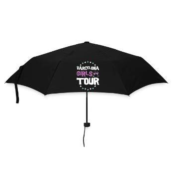 Barcelona Girls Tour - Umbrella (small) - black - Front