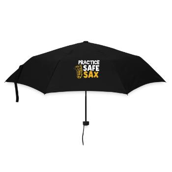 Saxophonist, Saxophone, Sound, Smooth Jazz - Umbrella (small) - black - Front