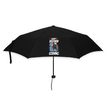Don't bother: I program Coding Coder - Umbrella (small) - black - Front