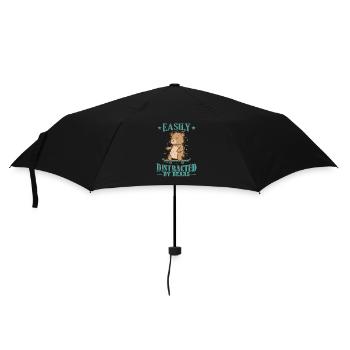 Easily Distracted by Bears Animal Forest - Umbrella (small) - black - Front
