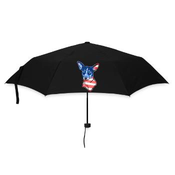 Rat Terrier Rat Terrier Flag - Umbrella (small) - black - Front