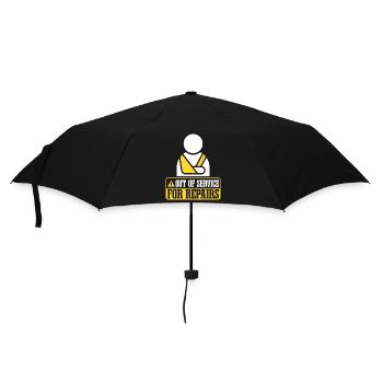 Hors service pour réparations - Parapluie standard - noir - Devant