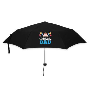 Birthday Daddy Party Daddy Dad - Umbrella (small) - black - Front