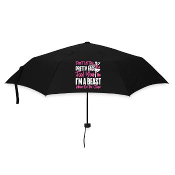 Ballet Danseuse Danse Ballerine - Parapluie standard - noir - Devant