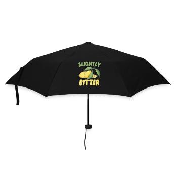 Leicht bitter - Regenschirm (klein) - Schwarz - Vorne