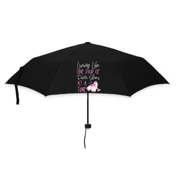 Ballet Dancer Dance Girl Ballerina - Umbrella (small) - black - Front