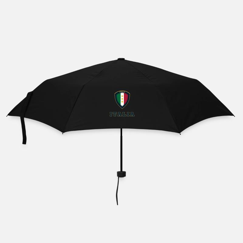 ITALIA - Regenschirm (klein) - Schwarz