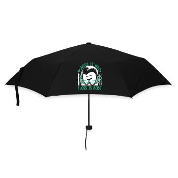 Plaque Is Wack Dental Laboratory - Umbrella (small) - black - Front