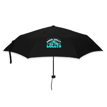 Guter Golly Alle Lollys - Regenschirm (klein) - Schwarz - Vorne