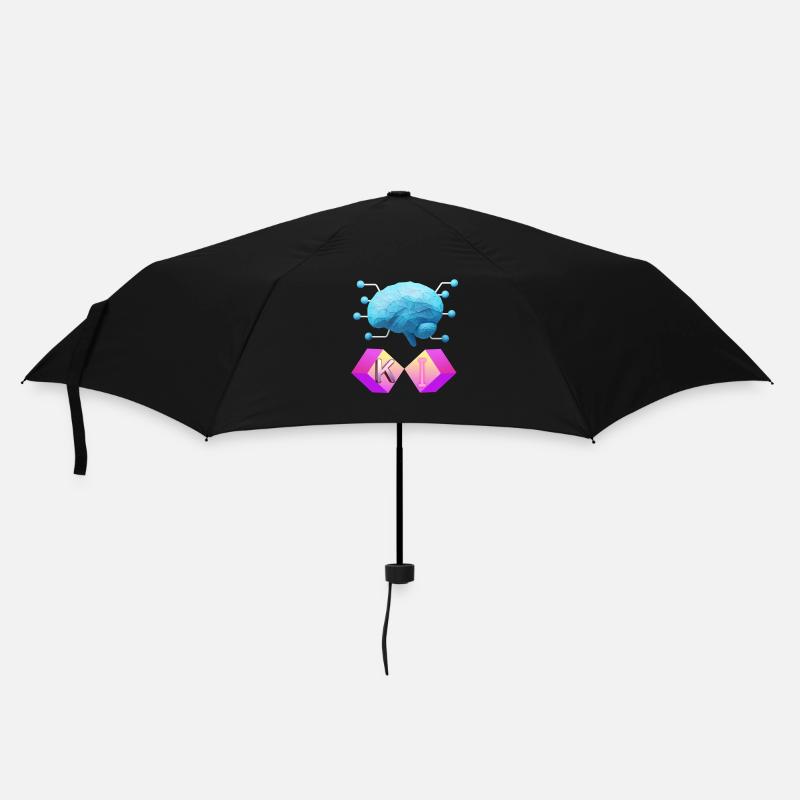 Conception d’intelligence artificielle - Parapluie standard - noir