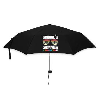 Schools Out For Summer Lunch Lady Crew Vibes - Umbrella (small) - black - Front