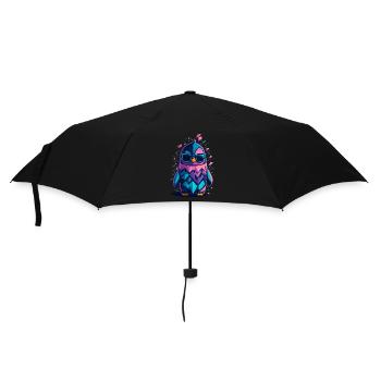 Pingouin cool mignon - Parapluie standard - noir - Devant