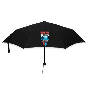 Faites de la place pour les jumeaux cool Gemini - Parapluie standard - noir - Devant