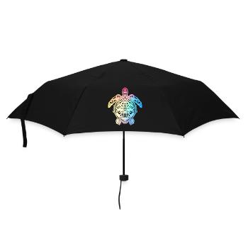 Tortue tortue tortue - Parapluie standard - noir - Devant