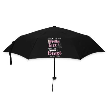 Ballet Danseuse Danse Ballerine - Parapluie standard - noir - Devant
