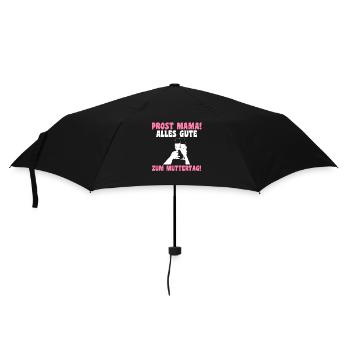 Mutter Muttertag Mama - Regenschirm (klein) - Schwarz - Vorne