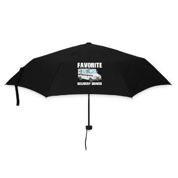 Favorite Delivery Driver Costume - Umbrella (small) - black - Front