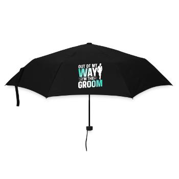 À l’écart, je suis le mariage de fête du marié - Parapluie standard - noir - Devant