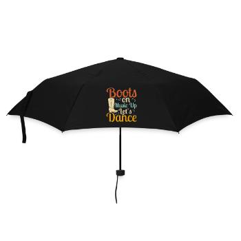Boots On Music up Let’s Dance Line Dance Country M - Parapluie standard - noir - Devant